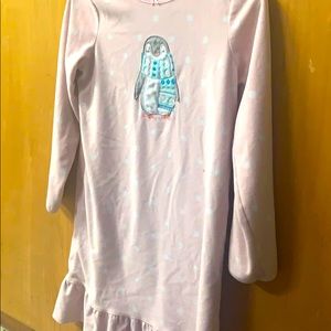 Kids penguin pajama gown